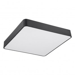 Φωτιστικό Οροφής Πλαφονιέρα Kamala 61208-S Led 75W 60x60x8cm Black GloboStar BLACK