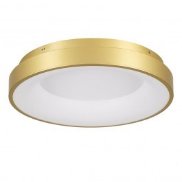 Φωτιστικό Οροφής Πλαφονιέρα Salem 61235 Led 75W Φ45cm Gold GloboStar GOLD