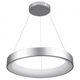 Ceiling Light Ceiling Salem 61246 Led 105W Φ60cm Silver GloboStar SILVER