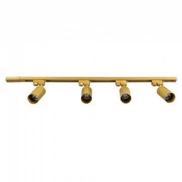 Ceiling Light - Spot Leo 60360 4xGU10 100x6x20cm Gold GloboStar