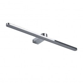 Φωτιστικό Τοίχου - Απλίκα  Megan 60449 Led 12W 60x12x4cm Silver GloboStar SILVER