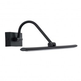 Φωτιστικό Τοίχου - Απλίκα  Mira 60432 Led 12W 60x20x13cm Black GloboStar BLACK