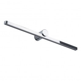 Φωτιστικό Τοίχου - Απλίκα Rosa 60451 Led 12W 60x15x7cm Silver GloboStar SILVER