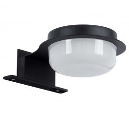 Φωτιστικό Τοίχου - Απλίκα Kiara 60400 Led 5W 10x13x3cm IP44 Black GloboStar BLACK