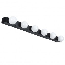 Φωτιστικό Τοίχου - Απλίκα Bella 60452 Led 18W IP44 70x11x6cm Black GloboStar BLACK