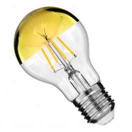 Λαμπτήρας Led Filament 99107 A60 E27 8W 840lm Dimmable Clear-Gold GloboStar CLEAR-GOLD