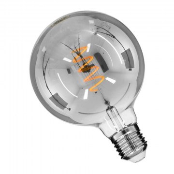Λαμπτήρας Led Soft Spiral Filament 99139 G125 E27 6W 470lm Dimmable Fume GloboStar