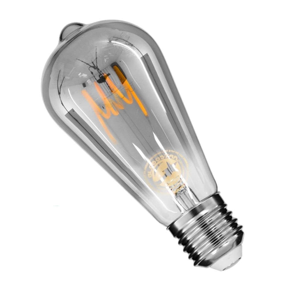 Λαμπτήρας Led Soft Spiral Filament 99142 ST64 E27 6W 470lm Dimmable ...