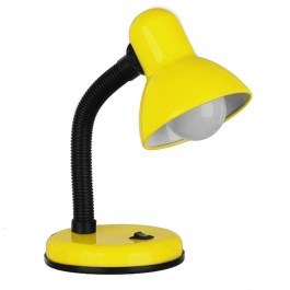 Φωτιστικό Επιτραπέζιο Student 01536 Φ12x32cm 1xE27 Yellow GloboStar YELLOW