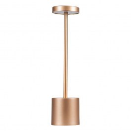 Table Lamp Rechargeable Jojo 76522 D8x34cm LED IP44 1.5W 105lm Dimmable Bronze GloboStar BRONZE