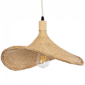 Φωτιστικό Οροφής Cuba 01717 Φ43x30cm 1xE27 Beige GloboStar