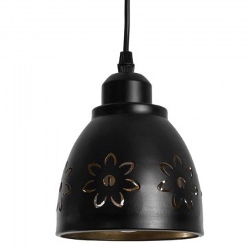 Φωτιστικό Οροφής Coolie 01479 12,5x11,5cm 1xE27 Black-White GloboStar