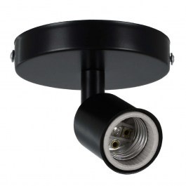 Φωτιστικό Οροφής - Σποτ Sara 00843 Φ10x10,3cm 1xE27 Black GloboStar BLACK