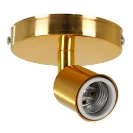 Φωτιστικό Οροφής - Σποτ Sara 00845 Φ10x10,3cm 1xE27 Gold GloboStar GOLD
