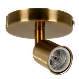 Φωτιστικό Οροφής - Σποτ Sara 00846 Φ10x10,3cm 1xE27 Bronze-Gold GloboStar BRONZE-GOLD