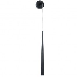 Φωτιστικό Τοίχου-Απλίκα Tears 61315 Φ3,2x51,5cm Led 330lm 3W Black GloboStar BLACK