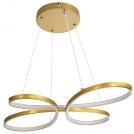 Ceiling Lamp Butterfly 61393 71x52x4cm With Remote Control Dim Led 8400lm 75W Gold GloboStar GOLD