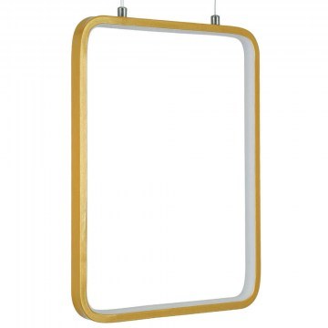Φωτιστικό Οροφής Neroba 61305 29x2x36cm Led 1980lm 18W Gold GloboStar