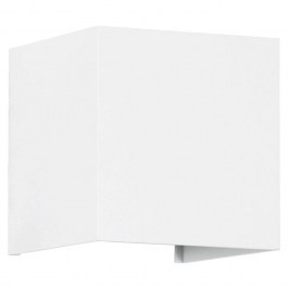 Φωτιστικό Τοίχου-Απλίκα Axis-S 60560 10x10x10cm Up&Down Led 1150lm 2700K White GloboStar WHITE