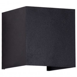Φωτιστικό Τοίχου-Απλίκα Axis-S 60562 10x10x10cm Up&Down Led 1150lm 2700K Black GloboStar BLACK