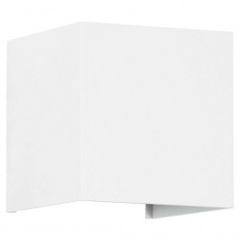 Φωτιστικό Τοίχου-Απλίκα Axis-S 60563 10x10x10cm Up&Down Led 1200lm 10W 4500K White GloboStar WHITE