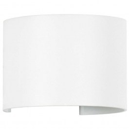 Φωτιστικό Τοίχου-Απλίκα Axis-R 60635 10x10x10cm Up&Down Led 1150lm 10W 2700K White GloboStar WHITE
