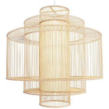 Ceiling Lamp Armona 01780 D100x100cm 1xE27 Beige GloboStar