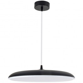 Φωτιστικό Οροφής Baron 61254 Φ40x10cm Led 2880lm 24W Black Globostar BLACK