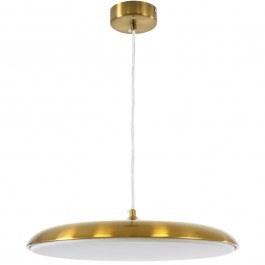 Φωτιστικό Οροφής Baron 60887 Φ40x10cm Led 2880lm 24W Gold Globostar GOLD