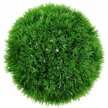 Artificial Plant Grass Shrub 78508 D23cm Green GloboStar