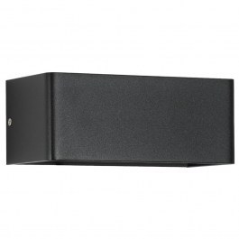 Φωτιστικό Τοίχου - Απλίκα Circoa 60544 20x8x10cm Led 1080lm 10W  2700K Black Globostar BLACK
