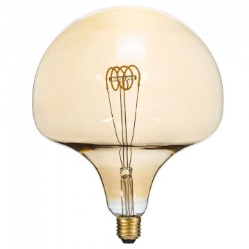 Lamp Led Maroon 99028 Φ20x25,5cm E27 6W 420lm Dimmable 2200K Honey Globostar