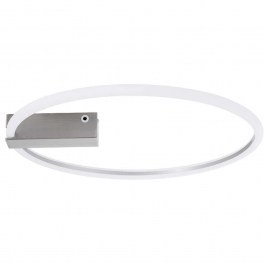 Ceiling Lamp With Controller Cinderella 60983 D50cm Dim Led 3360lm 30W Nickel Globostar NICKEL