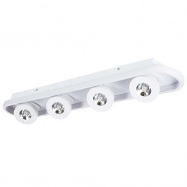 Φωτιστικό Οροφής - Σποτ Nespo 61214 80x13x6,5cm Led 5376lm 48W White Globostar WHITE