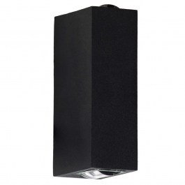 Wall Lamp - Sconce Linor 60529 12,5x6x4cm Led 1000lm 10W 2700K Black Globostar BLACK