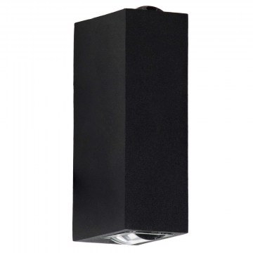 Φωτιστικό Τοίχου - Απλίκα Linor 60529 12,5x6x4cm Led 1000lm 10W 2700K Black Globostar