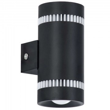 Wall Lamp - Sconce Cannonal 60577 5x6,5x11cm Up&Down Led 1150lm 10W 2700K Black-White GloboStar