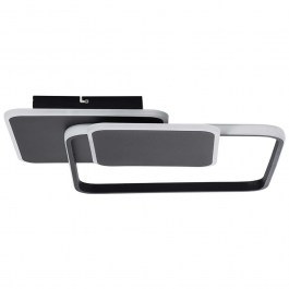 Ceiling Lamp With Remote Control Squaro 61231 48,5x51x9cm Dim Led 8400lm 75W Black GloboStar BLACK