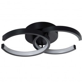 Ceiling Lamp Eva 61067 33x21x7cm Dim Led 1920lm 16W Black GloboStar BLACK