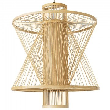Φωτιστικό Οροφής Boho Mango 01931 Φ50x60cm 1xE27 Beige GloboStar