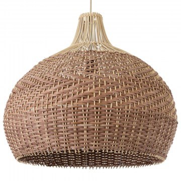 Pendant Lamp Panama 01953 D60x60cm 1xE27 Beige-Brown GloboStar