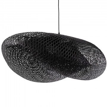 Φωτιστικό Οροφής Mexico Boho 02203 100x62x33cm 1xE27 Black GloboStar