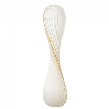Φωτιστικό Οροφής Praia Boho 02316 Φ25x112cm 1xE27 White-Beige GloboStar