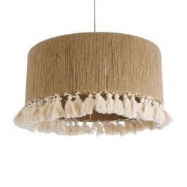 Pentant Lamp Puertorico 02094 Boho 3xE27 IP20 50x27cm Beige-White GloboStar BEIGE-WHITE