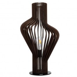 Table Lamp Mihiro 02177 Boho 1xE27 IP20 33x57cm Dark Brown-Black GloboStar DARK BROWN