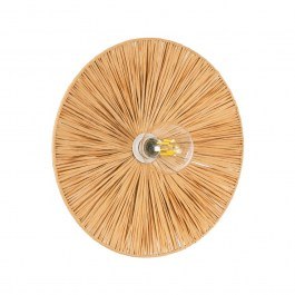 Wall Lamp Colombo 02277 Boho 1xE27 IP20 40x4,5cm Beige-Brown GloboStar BEIGE-BROWN
