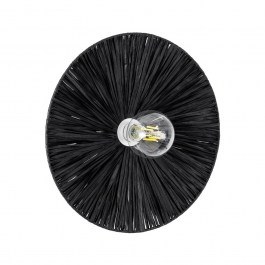 Wall Lamp Colombo 02279 Boho 1xE27 IP20 40x4,5cm Black GloboStar BLACK