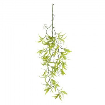 Artificial Plant Hanging Salix Matsudana 20414 80cm Green GloboStar