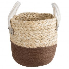 Κασπώ Carolina 20578 Φ23x23cm Beige-Brown GloboStar BROWN-BEIGE
