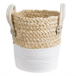 Κασπώ Nevada 20575 Φ23x23cm Beige-White GloboStar WHITE-BEIGE